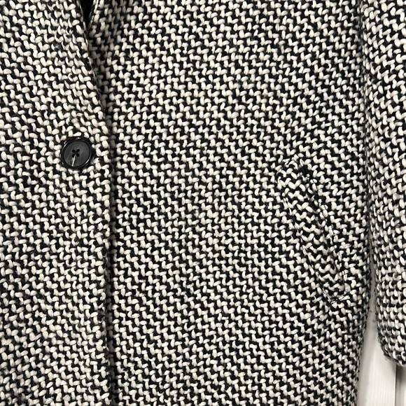 Blank NYC Say Anything Tweed Black & White Jacket - Picture 5 of 7